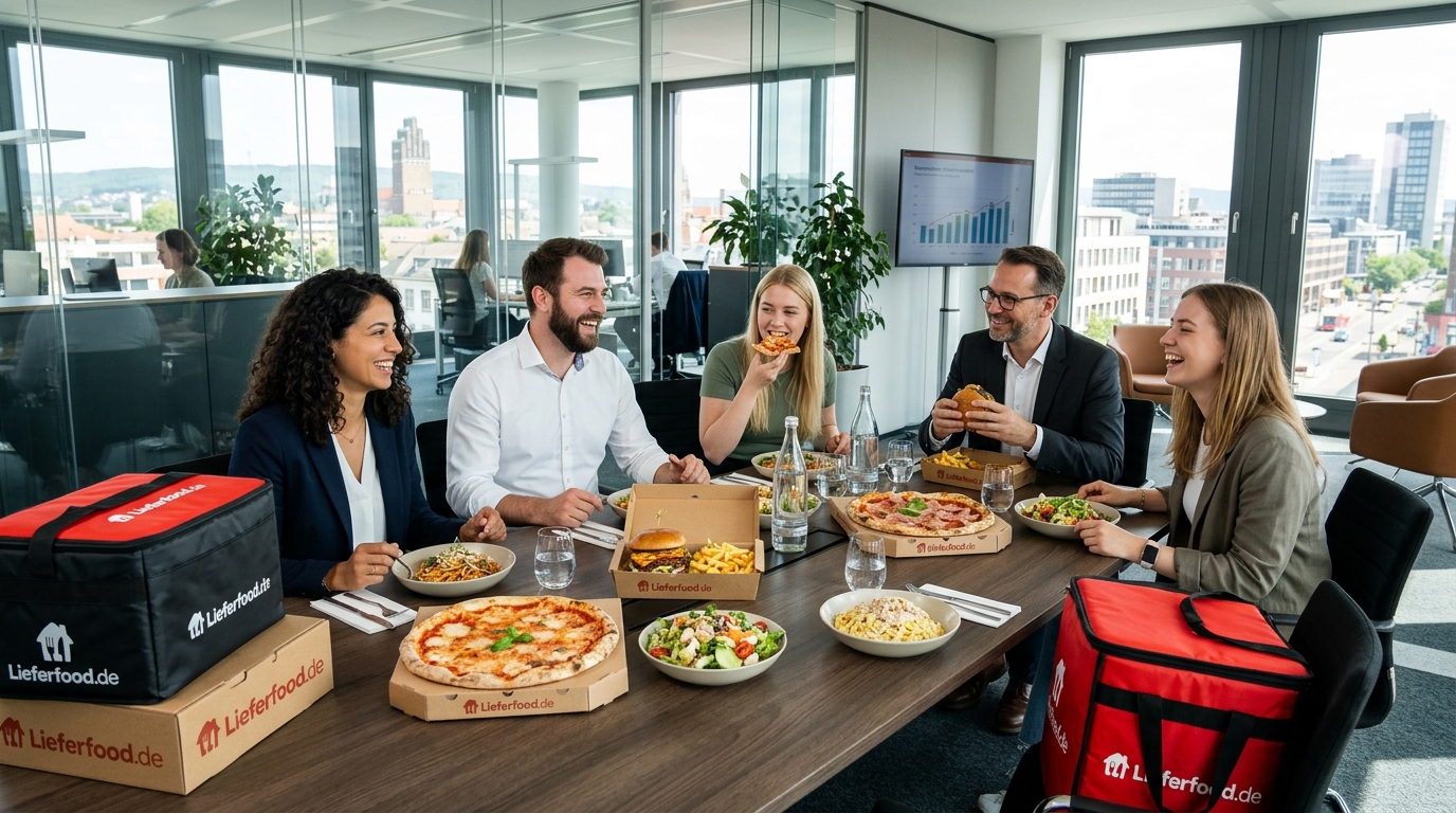 Business Lunch & Firmen-Catering in Darmstadt & Griesheim: 15% Rabatt für Büro-Teams, Meetings & 5 Kollegen im Restaurant
